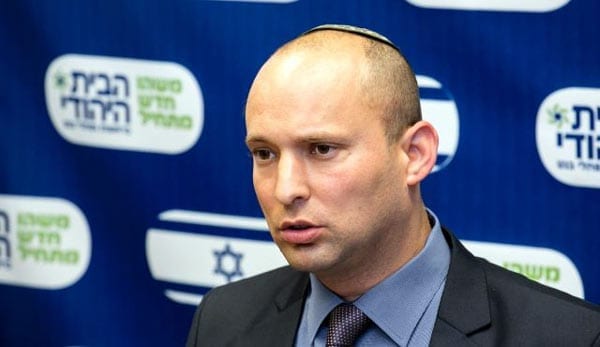 Naftali Bennett [foto de arquivo]
