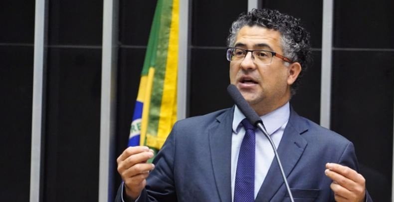 Deputado Alencar Santana. [Foto: Pablo Valadares/Câmara dos Deputados]
