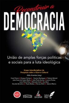 Capa do livro Reconstruir a Democracia