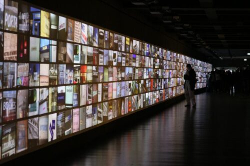 Reinauguração do Museu da Língua Portuguesa, reconstruído após incêndio de 2015, na Praça da Luz. - Rovena Rosa/Agência Brasil