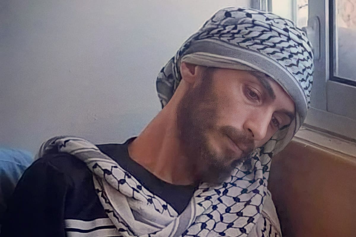 Fome atinge o prisioneiro palestino Al-Ghadanfar Abu Atwan
