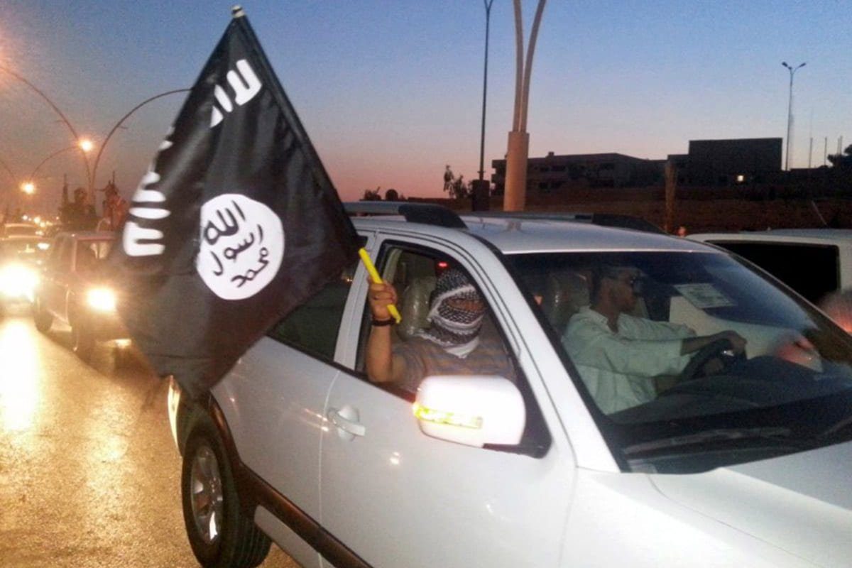 Combatentes do Estado Islâmico (Daesh) [Foto de arquivo/Reuters/Stringer]
