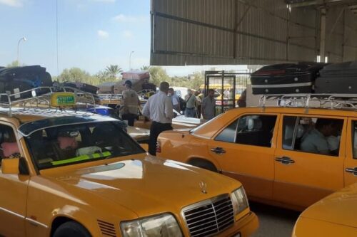 Ponto de passagem da fronteira de Rafah entre Gaza e Egito, 19 de agosto de 2021