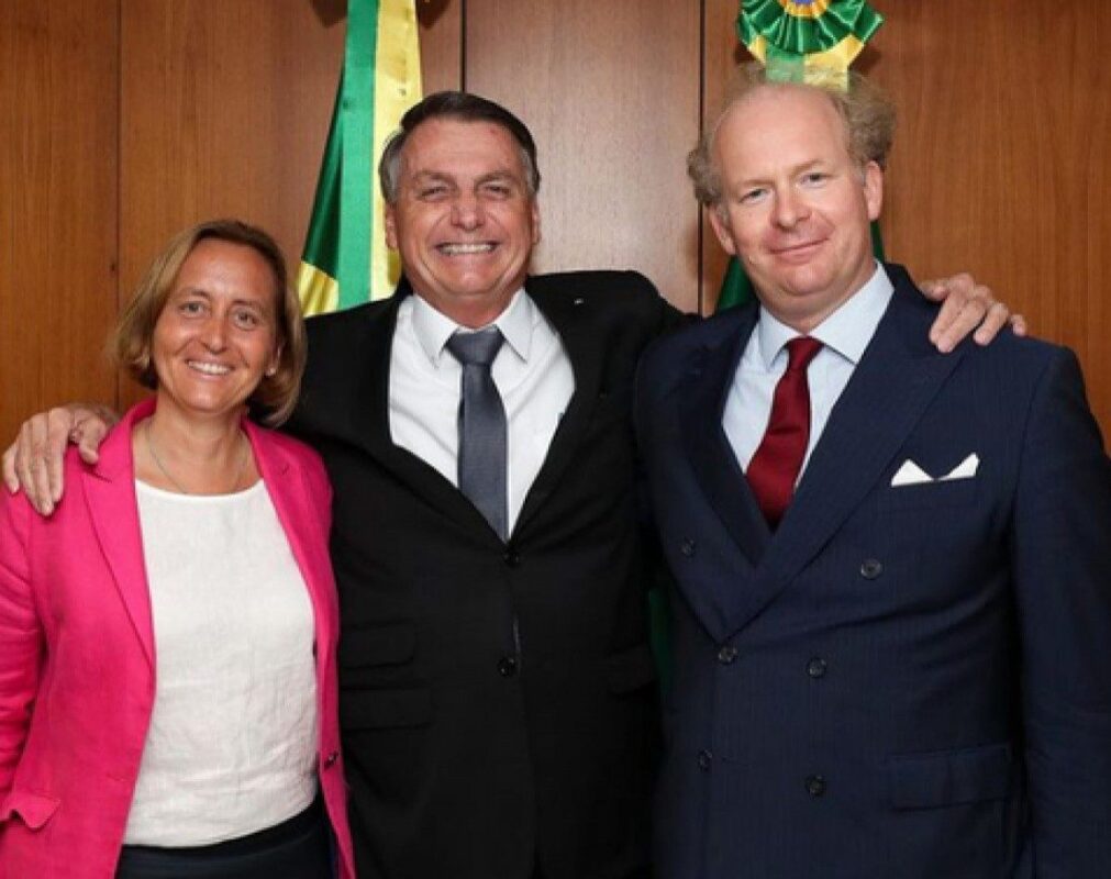 Deputada Von Storch postou foto de encontro com o presidente Jair Bolsonaro. Instagram/Reprodução 
