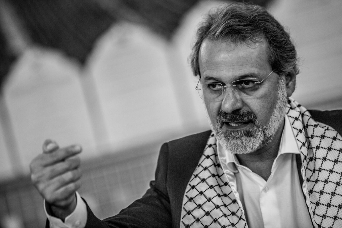 Ualid Rabah, Presidente da FEPAL- Federação Árabe Palestina do Brasil [ Foto: Leandro Taques]