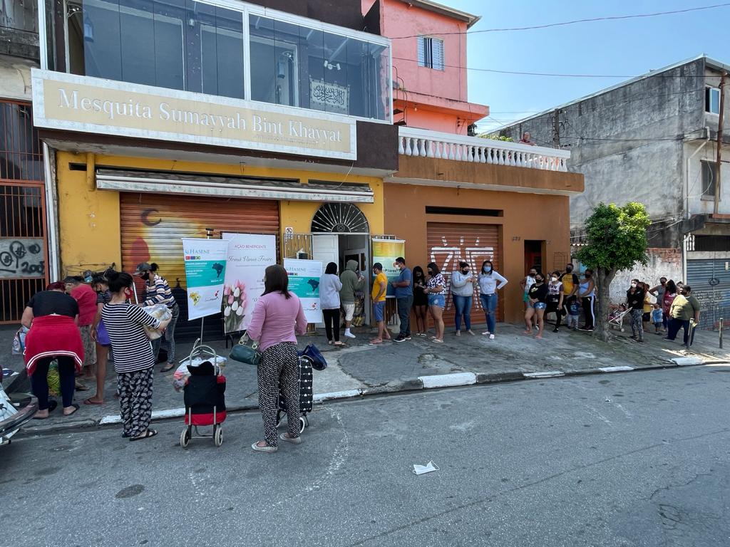 Instituto Cinco Pilares UNI E Hasene Fazem Campanha De Cestas B sicas 