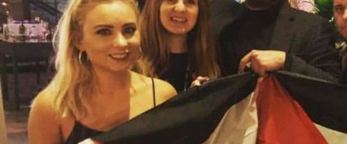 Presidente da Young Labour Jessica Barnard [@ JessicaLBarnard / Twitter]
