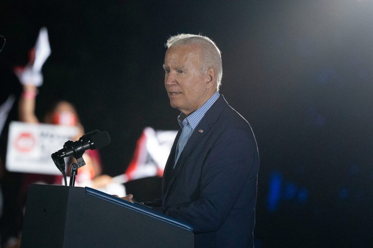 Presidente dos Estados Unidos Joe Biden, 13 de setembro de 2021 [Bing Guan/Bloomberg via Getty Images]
