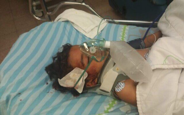 Muhammad Hamamdeh, menino palestino de 4 anos de idade [Haifaa Khalafallah/Twitter]
