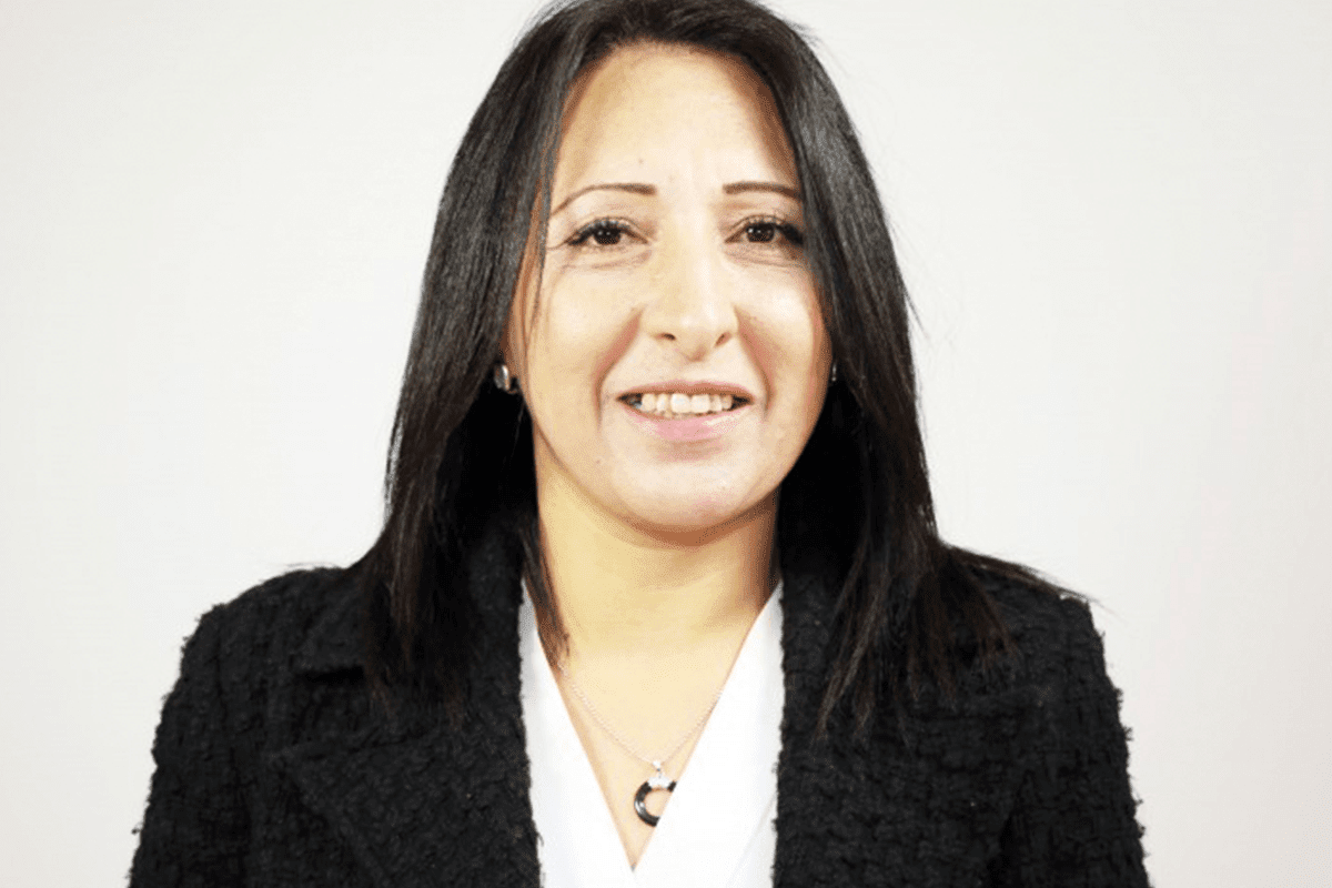 Secretária-geral do Movimento Partido Lamia Al-Khameri [alirada.tn]
