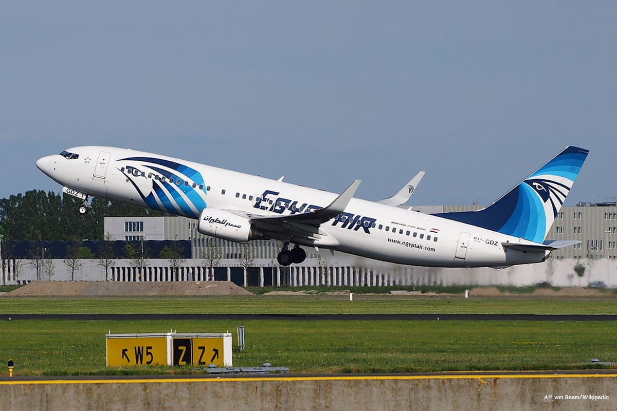 Avião EgyptAir [Alf van Beem/Wikipedia]
