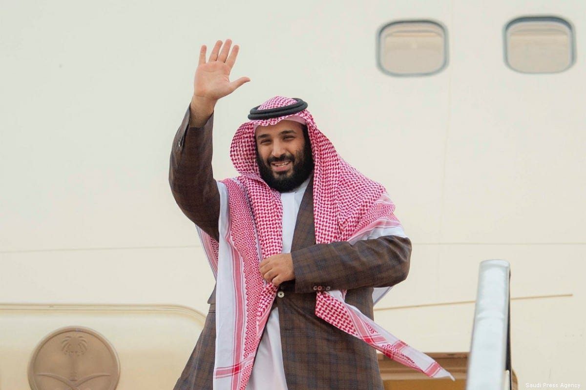 O príncipe herdeiro Mohammad Bin Salman na Arábia Saudita, em 30 de setembro de 2018 [Agência de Imprensa Saudita]