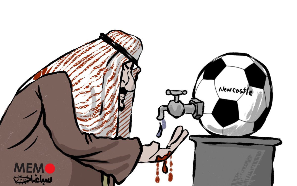 Espera-se que a compra do Newcastle United pela Arábia seja polêmica [Sabaaneh/Monitor do Oriente Médio]