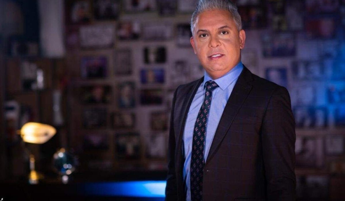 Apresentador de televisão Moataz Matar [Moataz Matar/Twitter]
