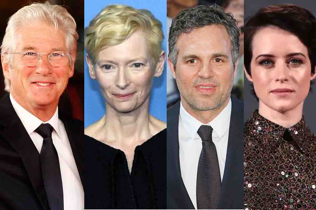 Fotos de Richard Gere, Tilda Swinton, Mark Ruffalo e Caire Foy [Reprodução] 