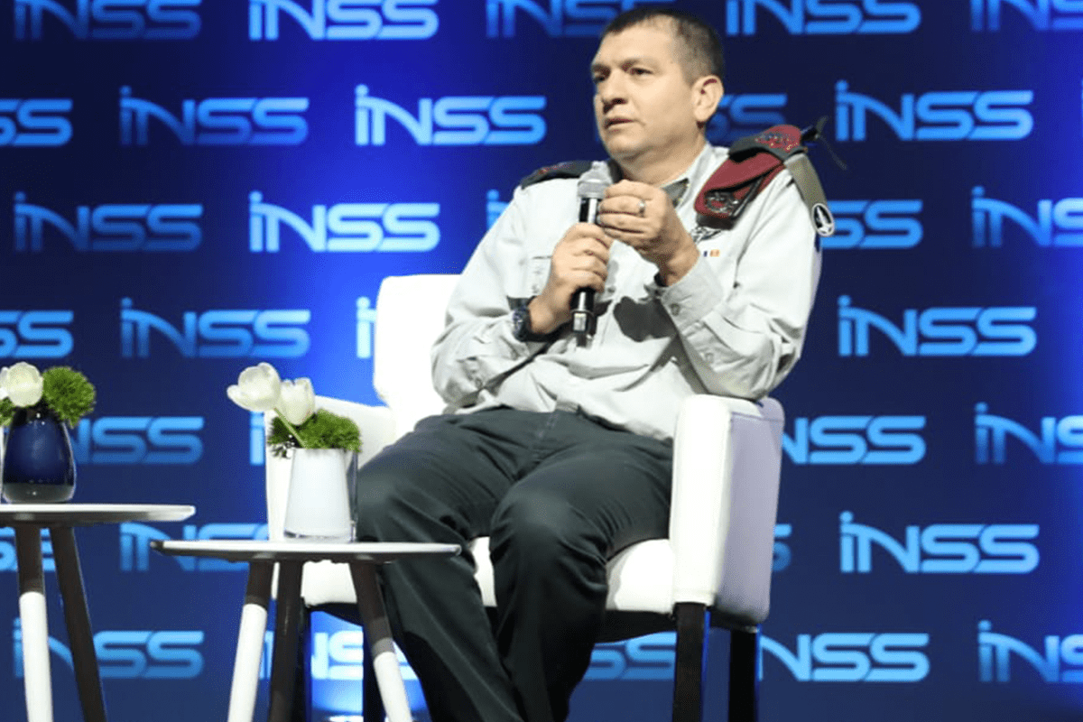 Aharon Haliva, chefe de inteligência militar de Israel [@INSSIsrael/Twitter]
