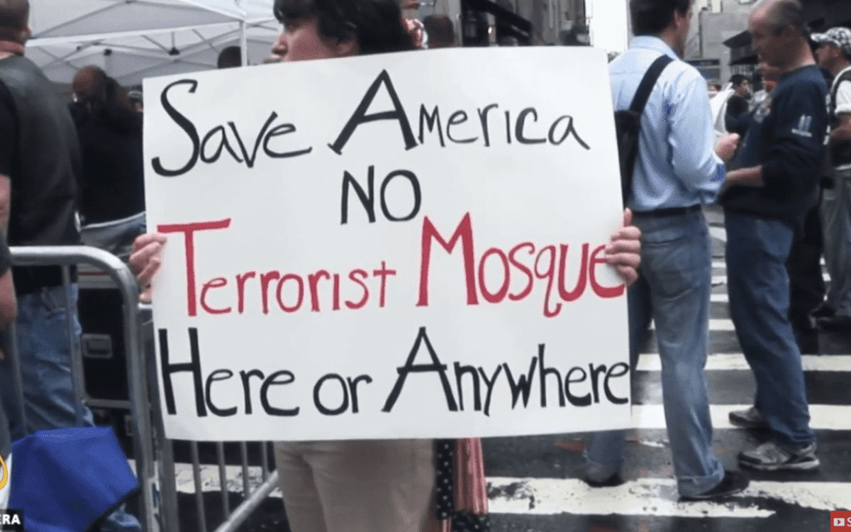 Captura de tela do documentário investigativo da Al Jazeera, 'Islamofobia incorporada' [Youtube] 