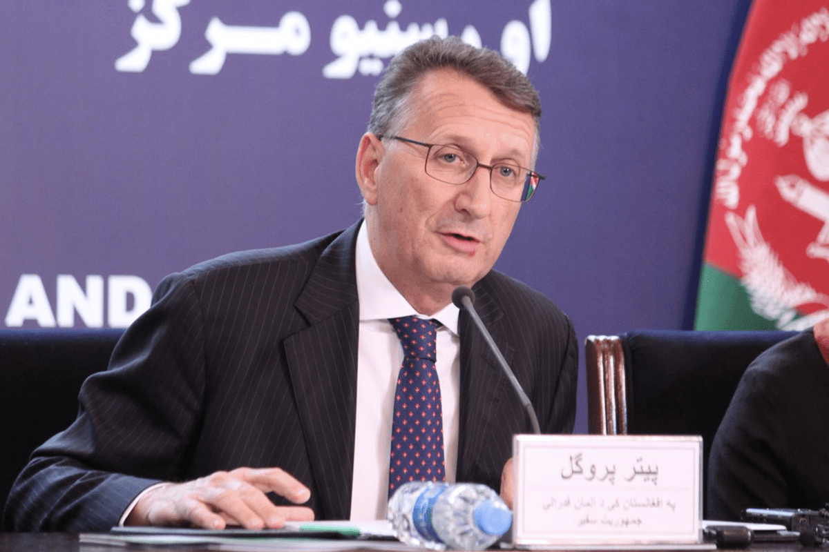 Embaixada da Alemanha na Tunísia - Embaixador Peter Prügel [@TOLOnews/Twitter]