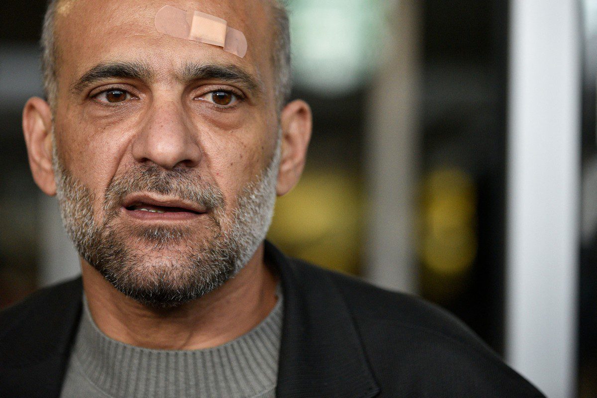 Ativista político egípcio-palestino Ramy Shaath em Paris, França, em 8 de janeiro de 2022 [Julien de Rosa/AFP/Getty Images]