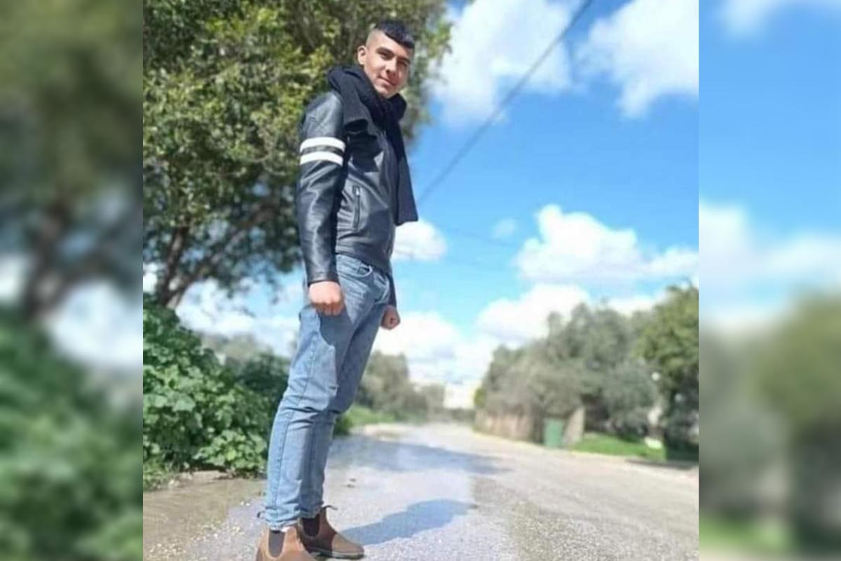 Adolescente palestino de 16 anos, Mohammad Akram Ali Taher Abu Salah, foi morto por forças israelenses no vilarejo Silat al-Harithiya, na Cisjordânia Ocupada, em 14 de fevereiro de 2022 [Reprodução]
