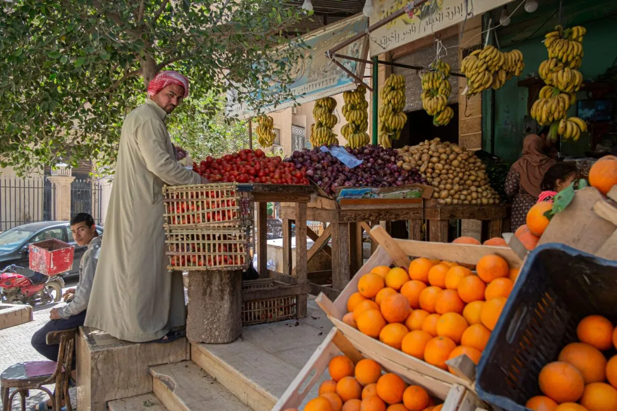 Mercearia no Cairo, 17 de março de 2022 [KHALED DESOUKI/AFP via Getty Images]