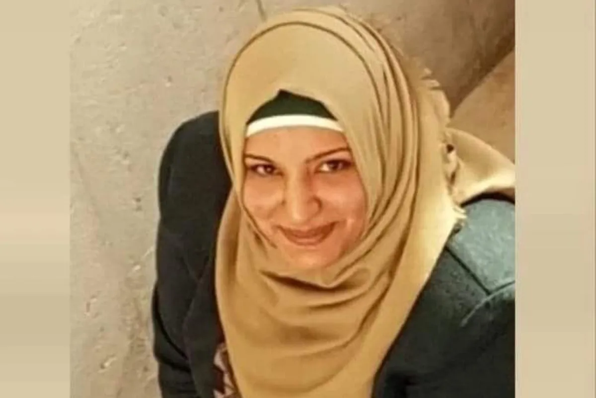 Prisioneira palestina Fadwa Hamada [pal_women/Twitter]
