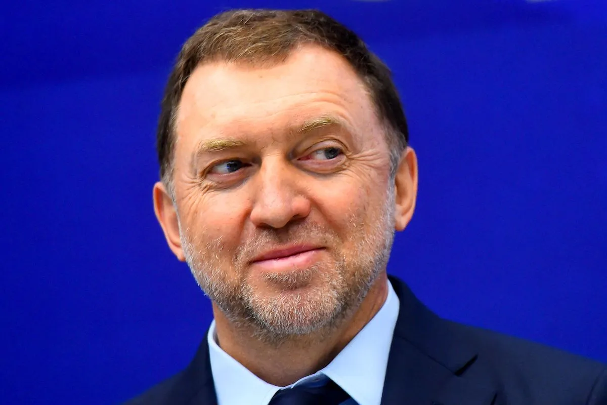 Magnata russo Oleg Deripaska durante sessão do Fórum Econômico Internacional de São Petersburgo, em 4 de junho de 2021 [Olga Maltseva/AFP via Getty Images]