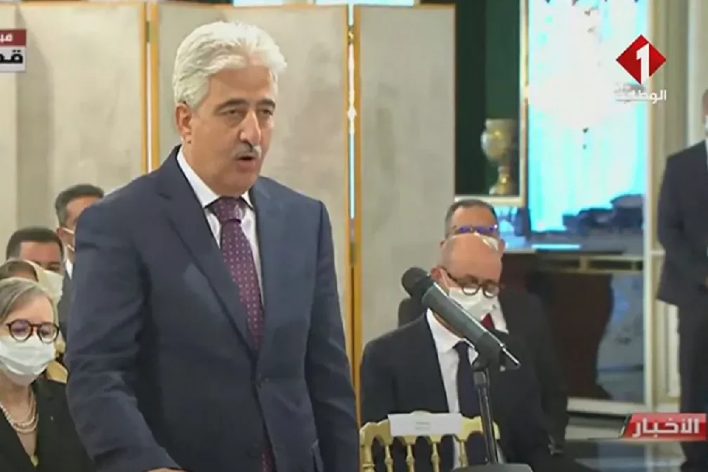 Ministro da Defesa da Tunísia Imed Memmich [Youtube]
