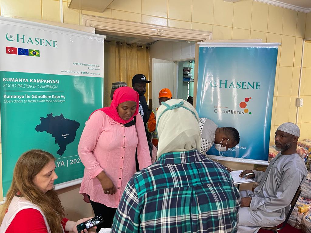 Trabalho conjunto da Hasene Internacional e o Instituto Cinco Pilares no Brasil [Instituto Cinco Pilares/Cortesia]
