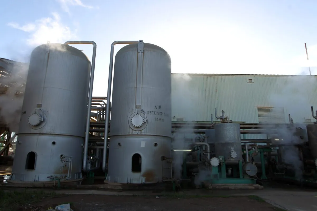 Refinaria de petróleo na cidade de Ras Lanuf, norte da Líbia, em 11 de janeiro de 2017 [Abdullah Doma/AFP via Getty Images]
