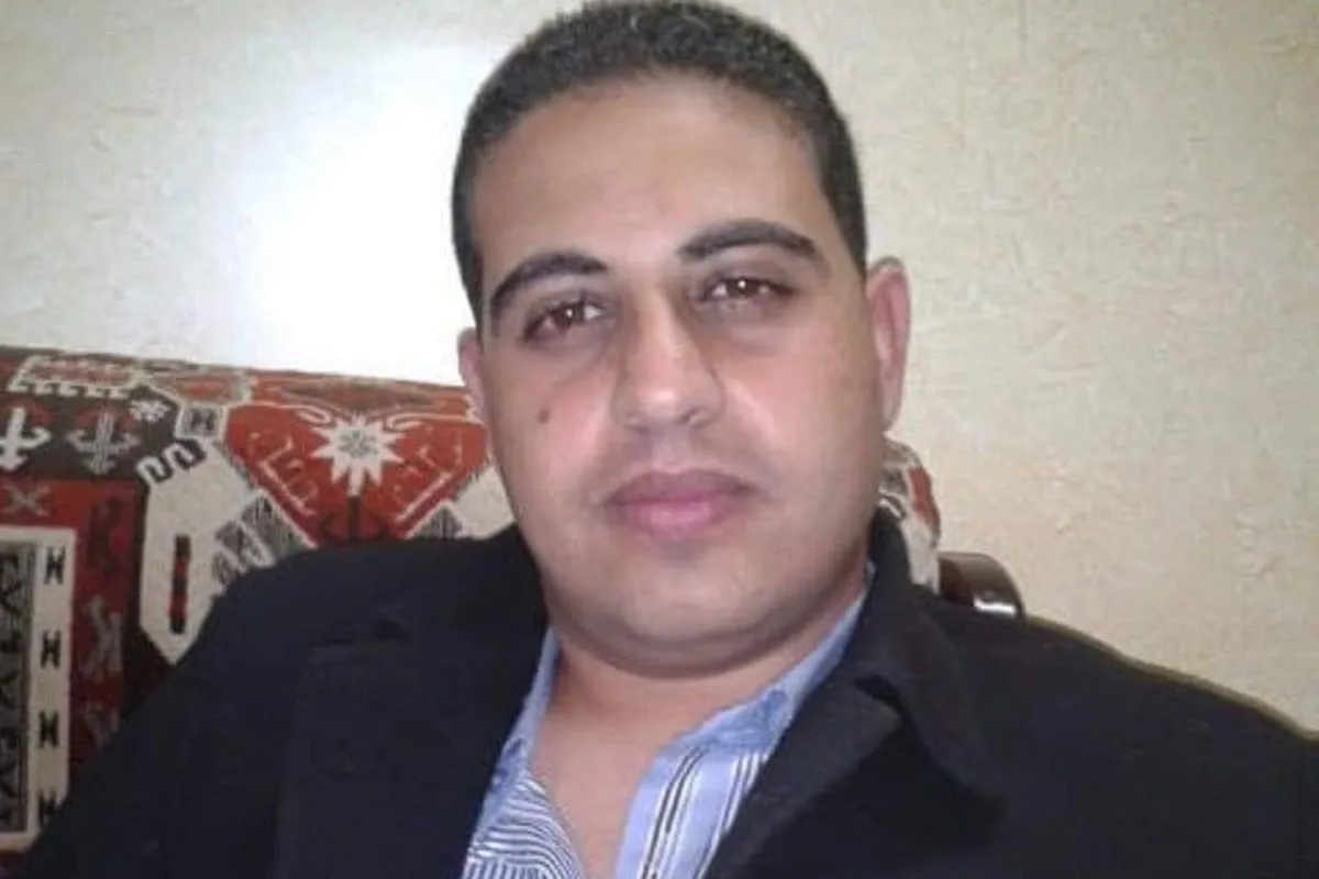 O trabalhador palestino Ahmad Harb Ayyad [Safa.ps]
