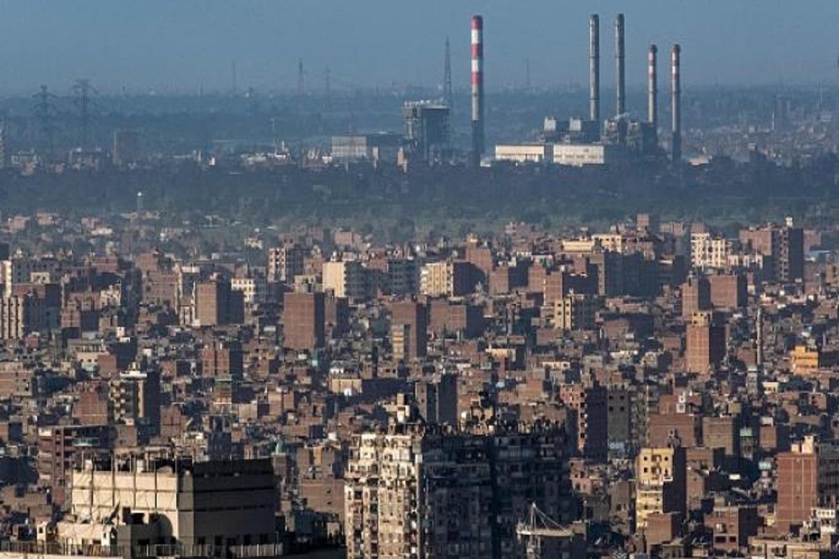 Usina termoelétrica no Cairo, Egito, 13 de janeiro de 2022 [Amir Makar/AFP/Getty Images]