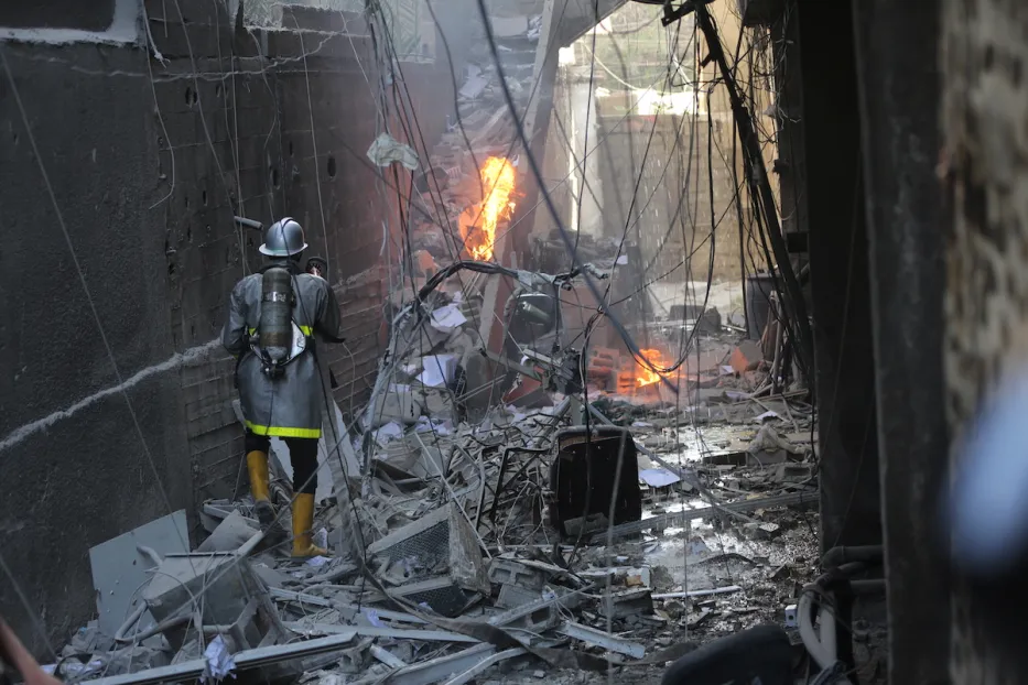 Forças israelenses atacaram em Gaza [Mohammed Asad/Monitor do Oriente Médio]