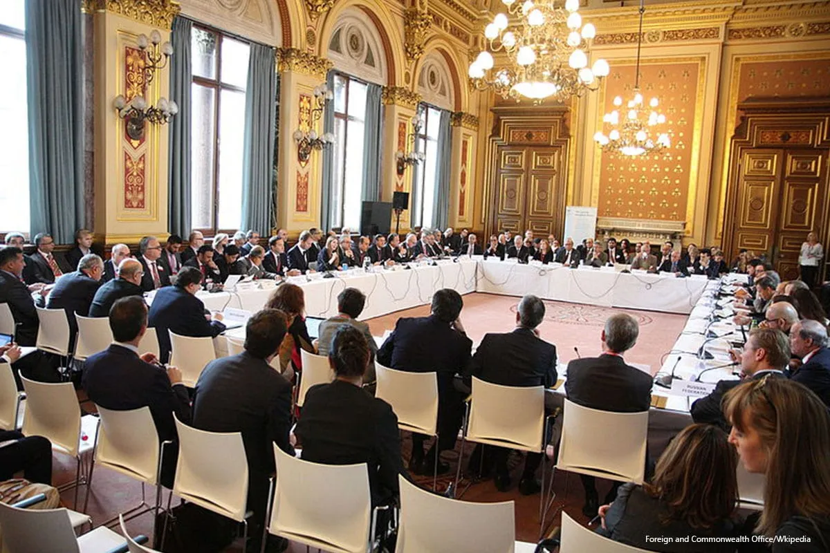 Conferência da Missão de Apoio da ONU na Líbia (Unsmil) [Foreign and Commonwealth Office/Wkipedia]