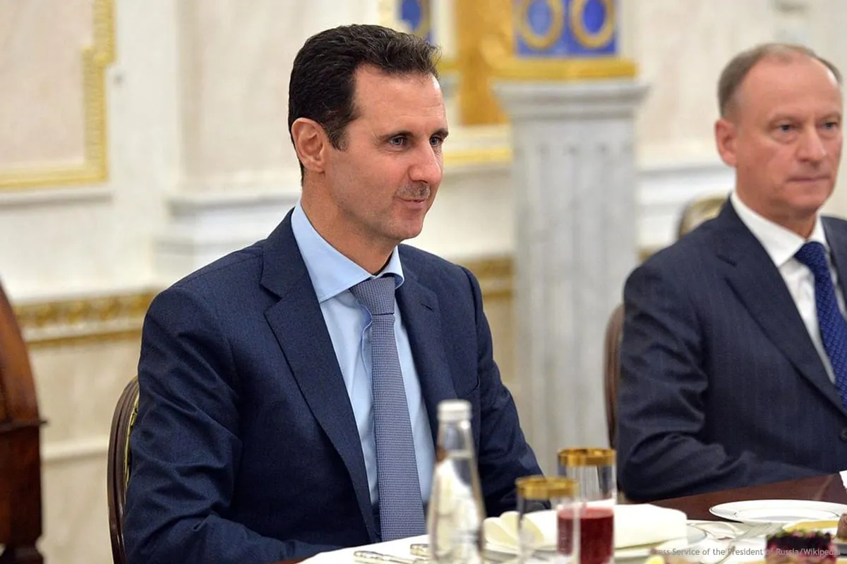 Presidente da Síria Bashar al-Assad em Moscou [Presidência da Rússia/Wikipedia]

