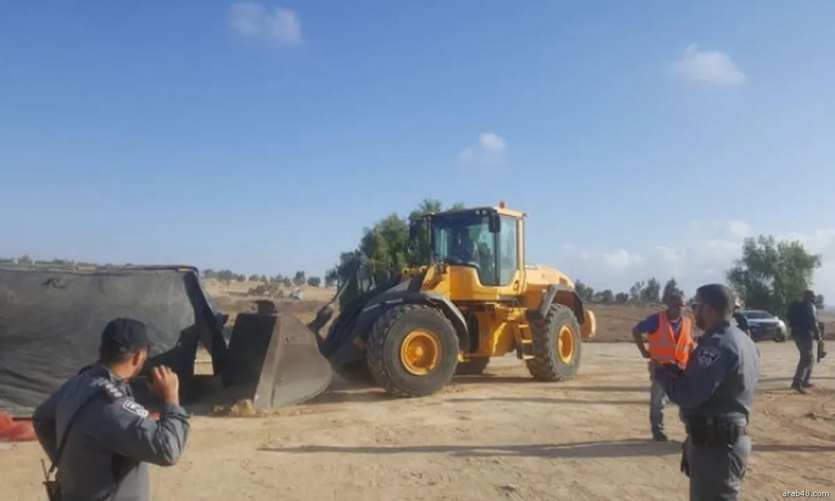 Aldeia de al-Araqeeb no Negev, demolida pela 119ª vez em 3 de outubro de 2017 [arab48.com]
