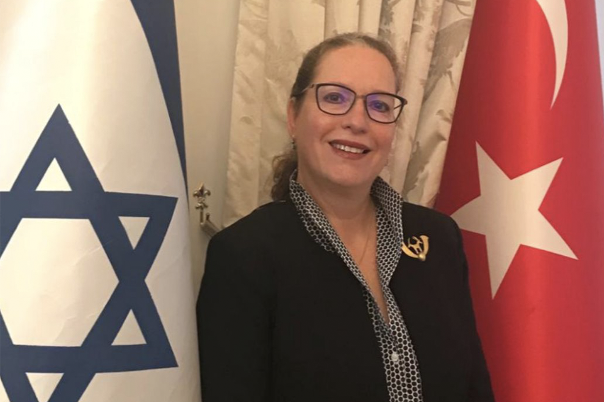 Irit Lillian, embaixadora israelense na Turquia [@lilygrutcher/Twitter]
