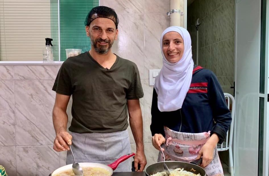 Razan Suliman 
 e Mohamad Dahhan [Arquivo pessoal]