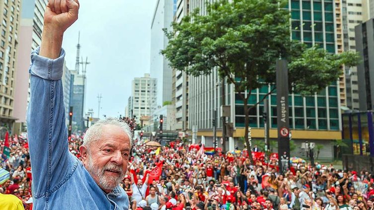Lula na Av Paulista, em São Paulo 29/11/2022 [Ricardo Stuckert]

