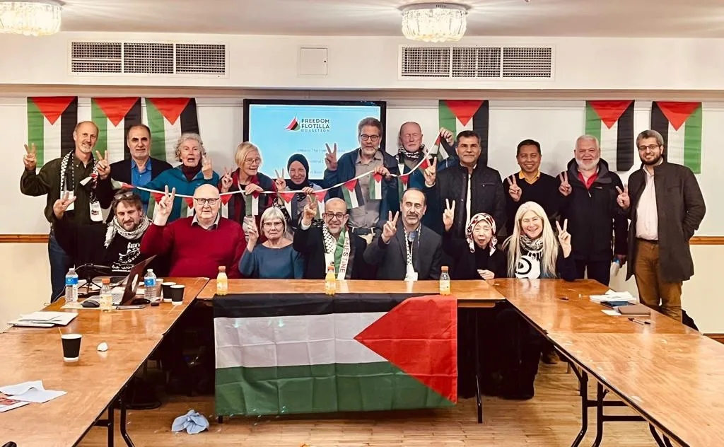 Coalizão internacional Flotilha da Liberdade reúne-se para debater a retomada dos esforços para romper o cerco militar israelense contra a Faixa de Gaza