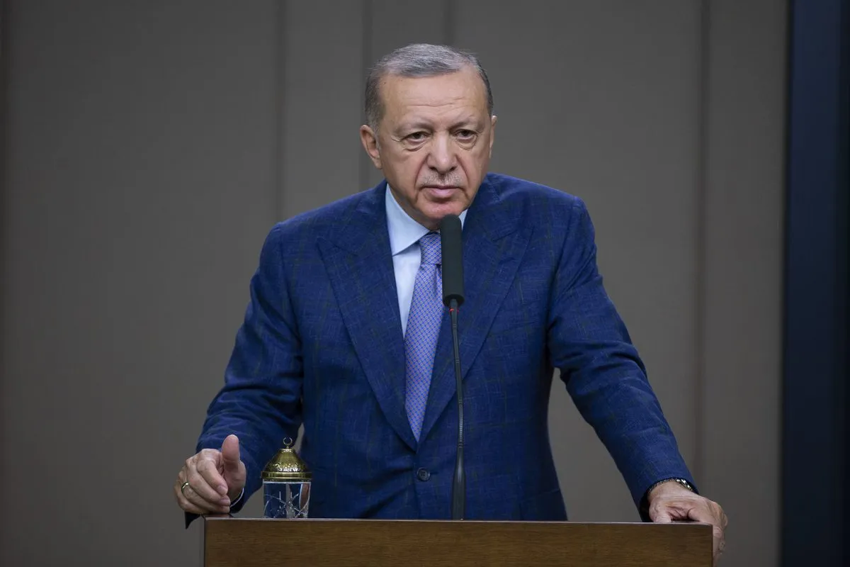 Presidente da Turquia Recep Tayyip Erdogan em Ancara, 28 de junho de 2022 [Emin Sansar/Agência Anadolu]