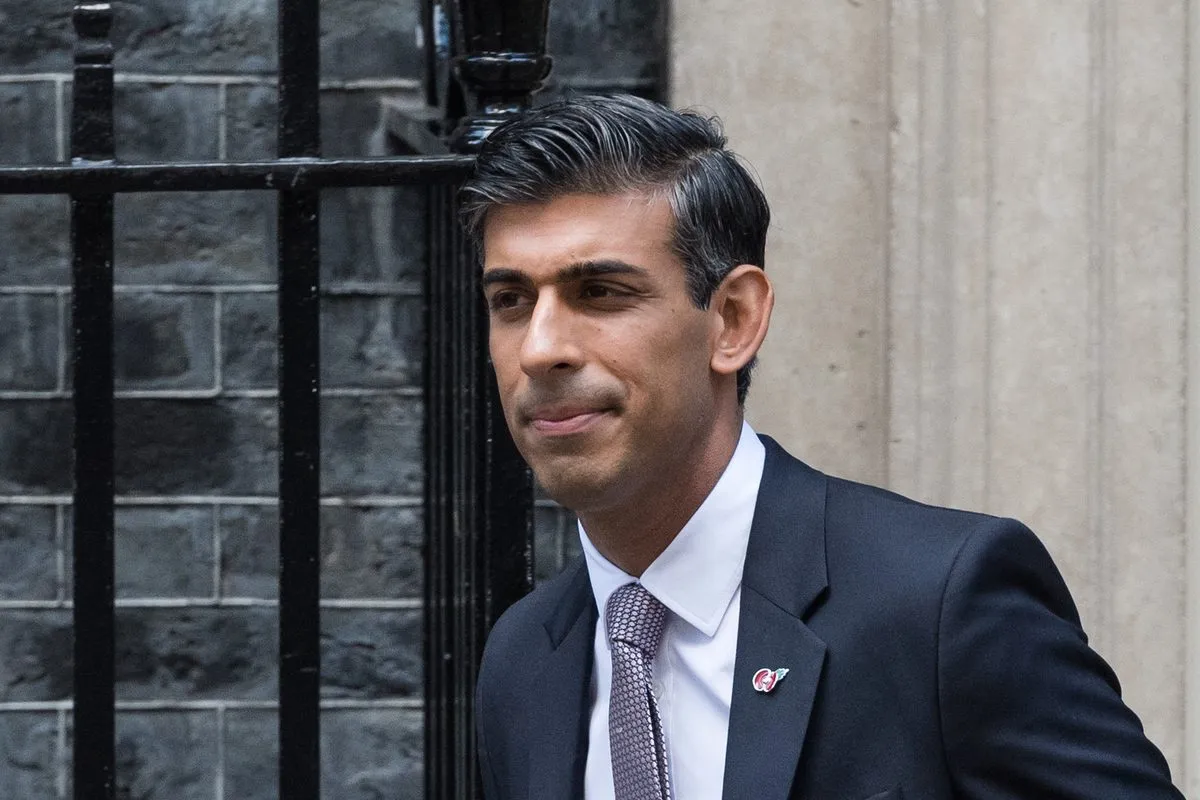 Primeiro-ministro do Reino Unido Rishi Sunak em 9 de novembro de 2022 [Wiktor Szymanowicz/Agência Anadolu]