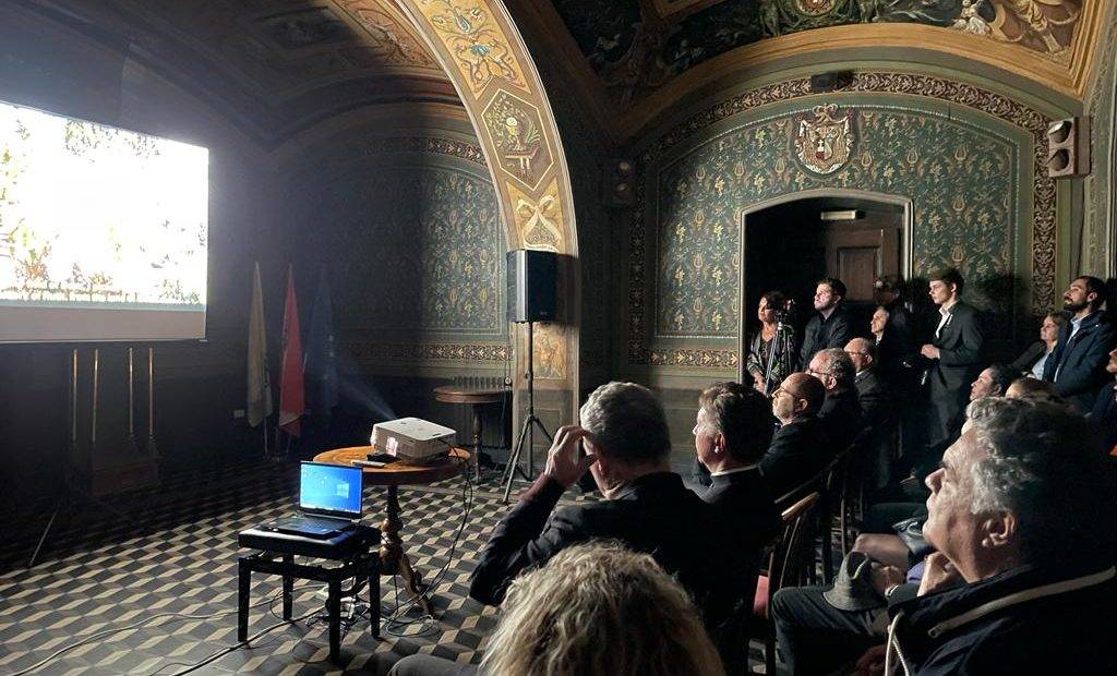 Lançamento da exposição "A visita do Imperador do Brasil Dom Pedro II à Terra Santa" em Jerusalém [Divulgação]