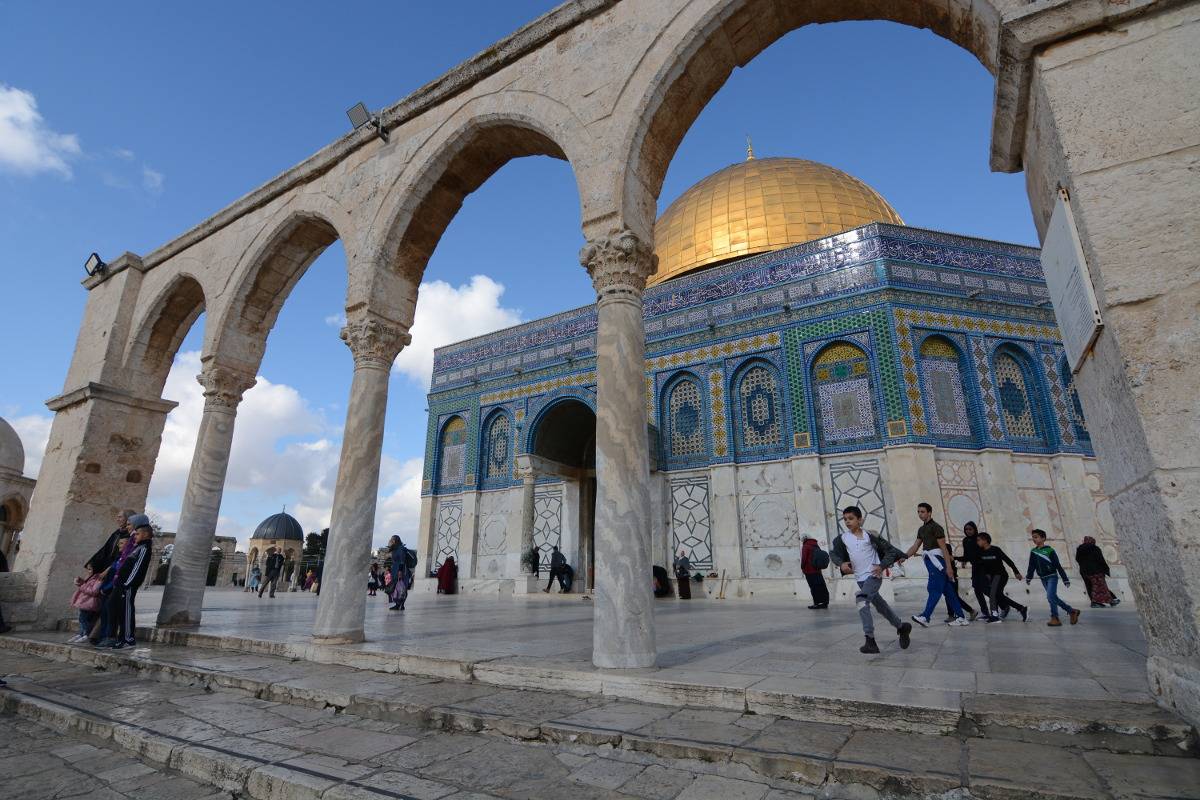 Al Aqsa  é o 3º local mais sagrado no mundo para os muçulmanos. [Lina Bakr/Monitor do Oriente Médio]