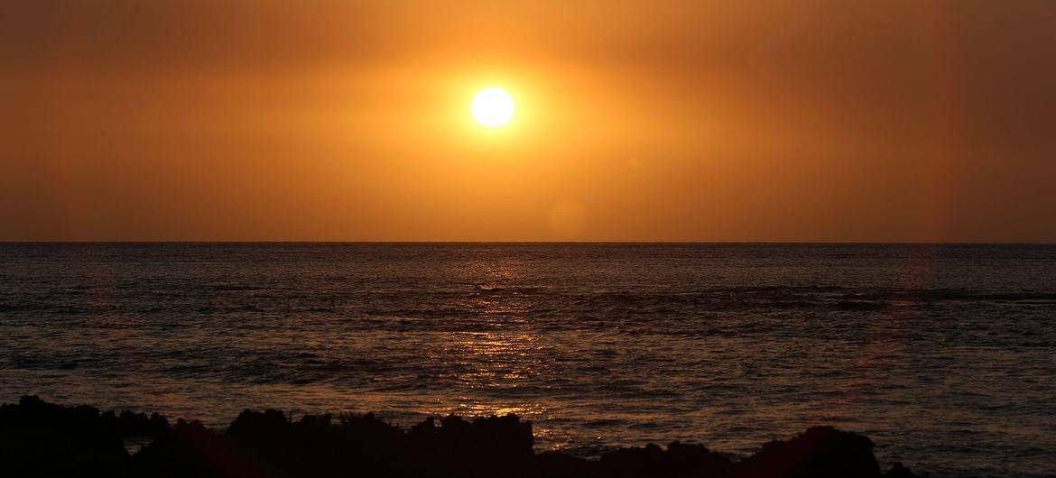 Os anos de 2016, 2019 e 2020 foram os três mais quentes já registrados. [Josh Este/UNICEF]
   

