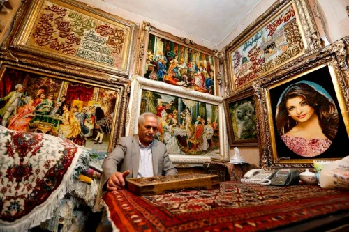 Grande Bazar de Tabriz, Patrimônio Mundial da Unesco desde 2010 [Atta Kenare/AFP via Getty Images]