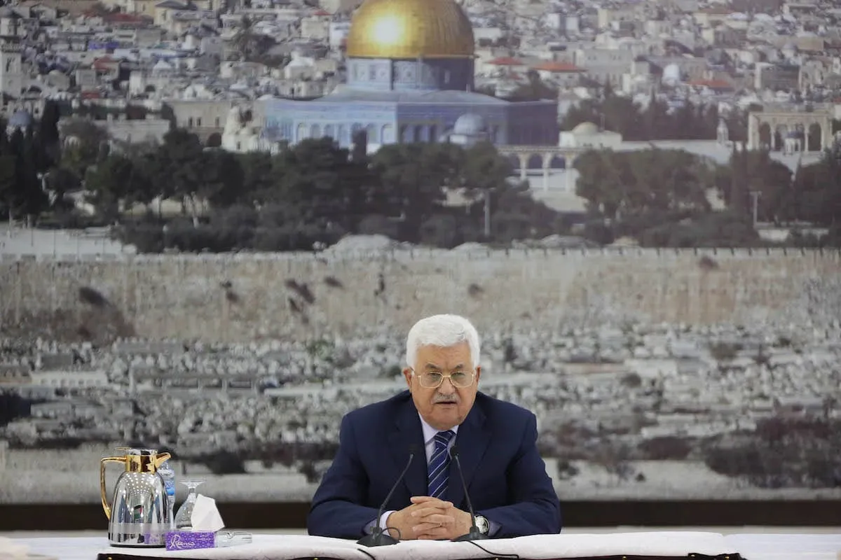 Presidente da Autoridade Palestina Mahmoud Abbas [Issam Rimawi/Agência Anadolu]
