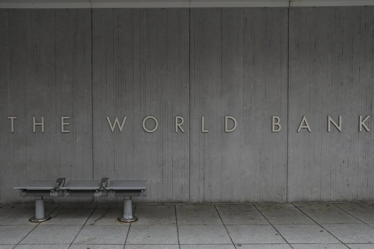 O Banco Mundial é visto em Washington DC, Estados Unidos em 26 de dezembro de 2022. [Celal Güneş/ Agência Anadolu]
