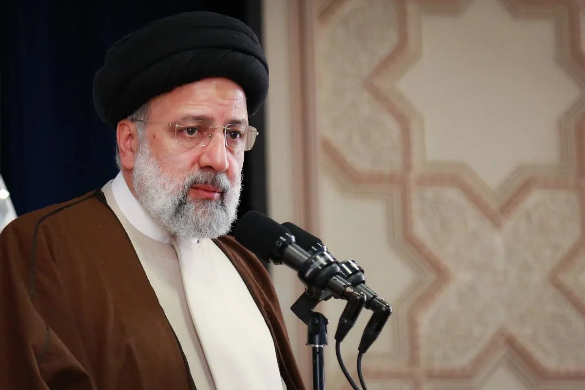 Presidente do Irã Ebrahim Raisi [Presidência do Irã/Agência Anadolu]
