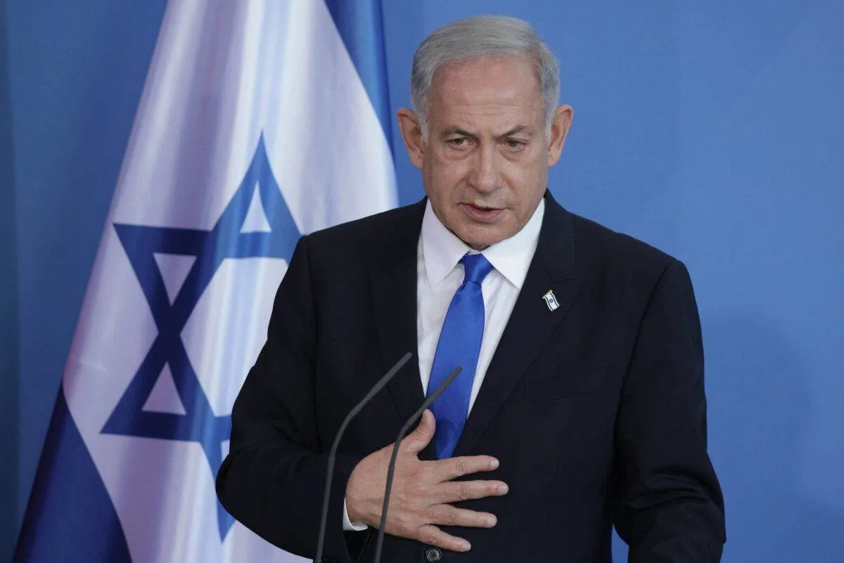 Primeiro-ministro de Israel Benjamin Netanyahu [Sean Gallup/Getty Images]
